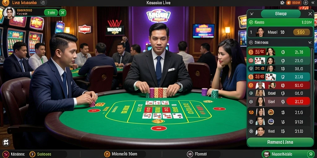 Tampilan antarmuka permainan yang menarik.