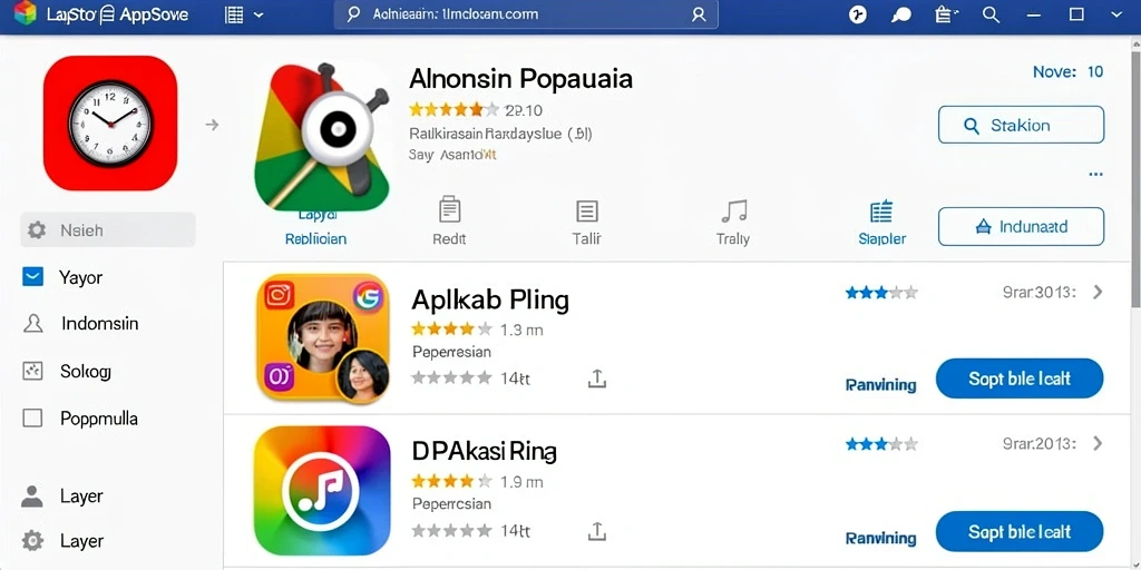 Tampilan antarmuka yang ramah pengguna dan menarik.