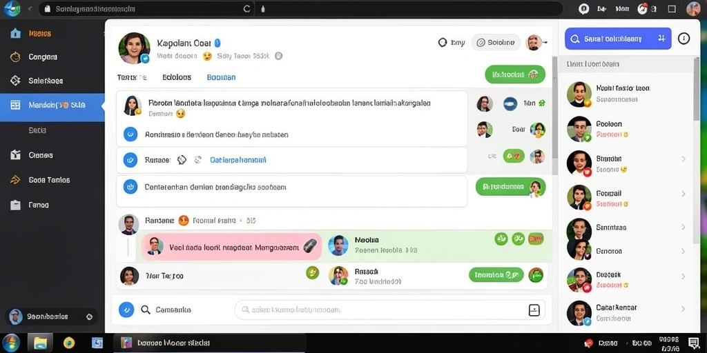 Tampilan awal yang menarik dan penuh warna.