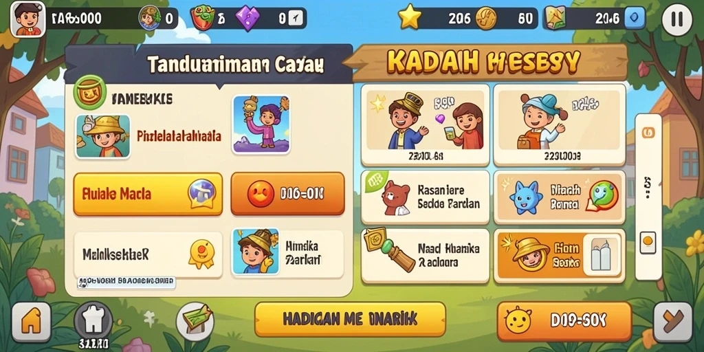 Tampilan awal permainan OJA89 yang menarik.