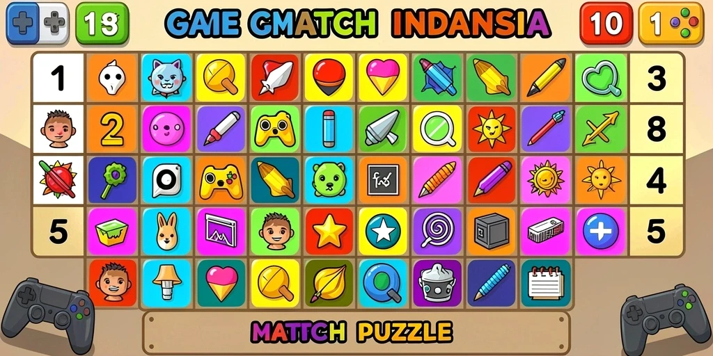 Tampilan antarmuka game yang menarik dan mudah digunakan.
